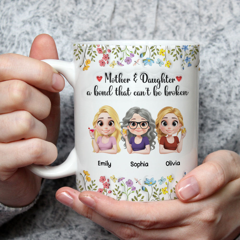 Unbreakable Bond - Personalized Custom 3D Inflated Effect Mug