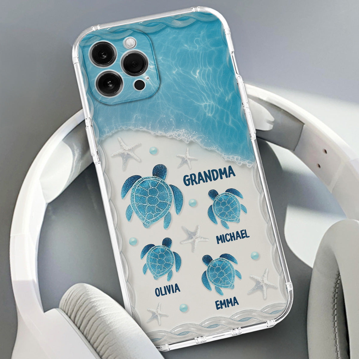 Turtle Grandma - Personalized Custom Phone Case