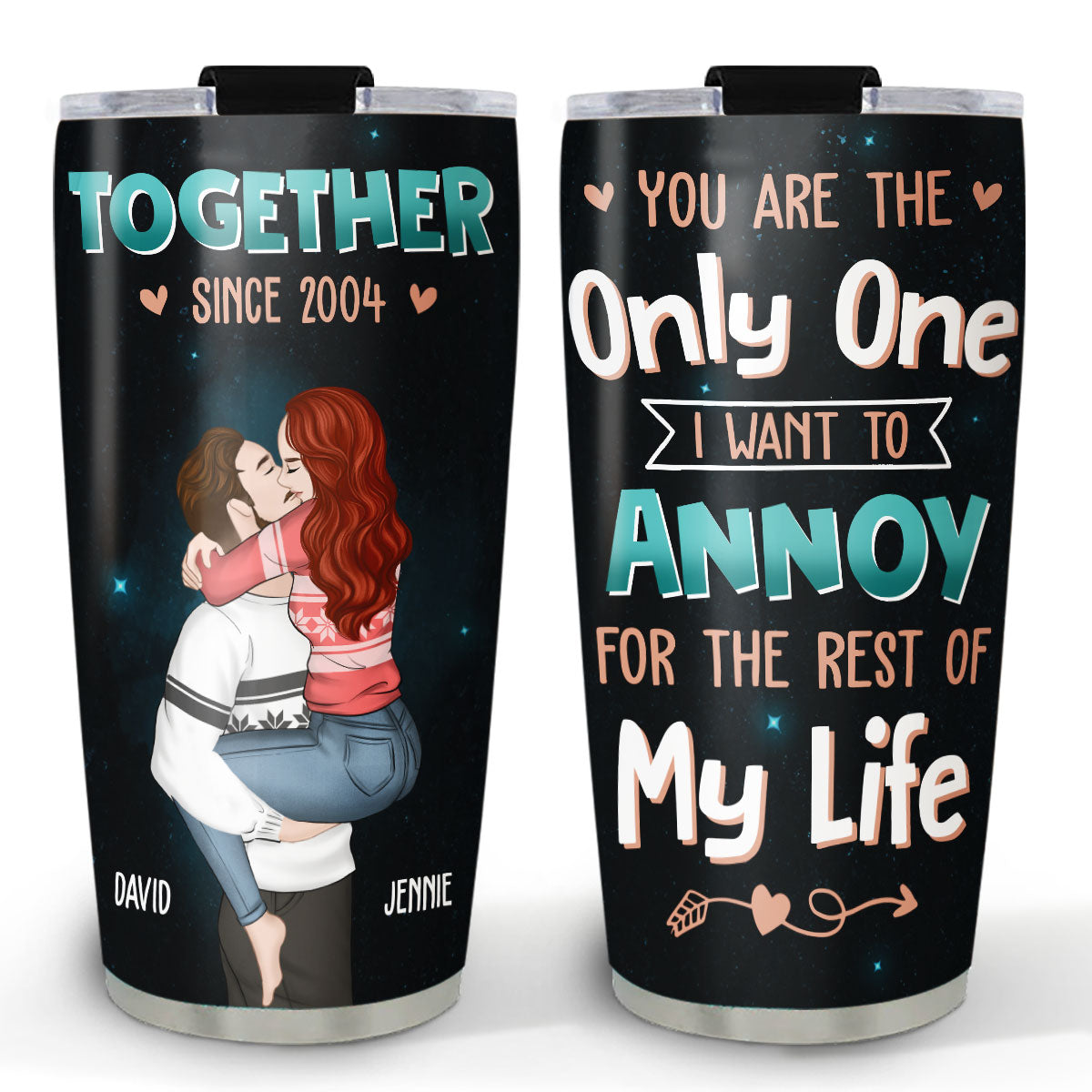 Only One To Annoy - Personalized Custom Tumbler
