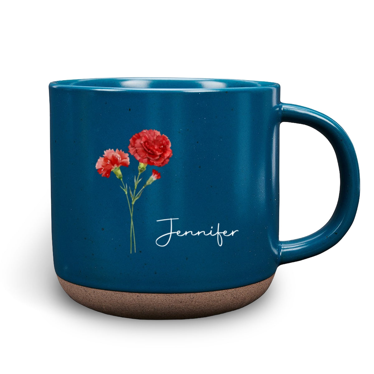 Besties Bloom Together - Personalized Custom Pottery Mug