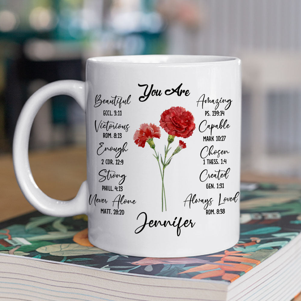 Bloom Where You Are Planted - Personalized Custom Mug