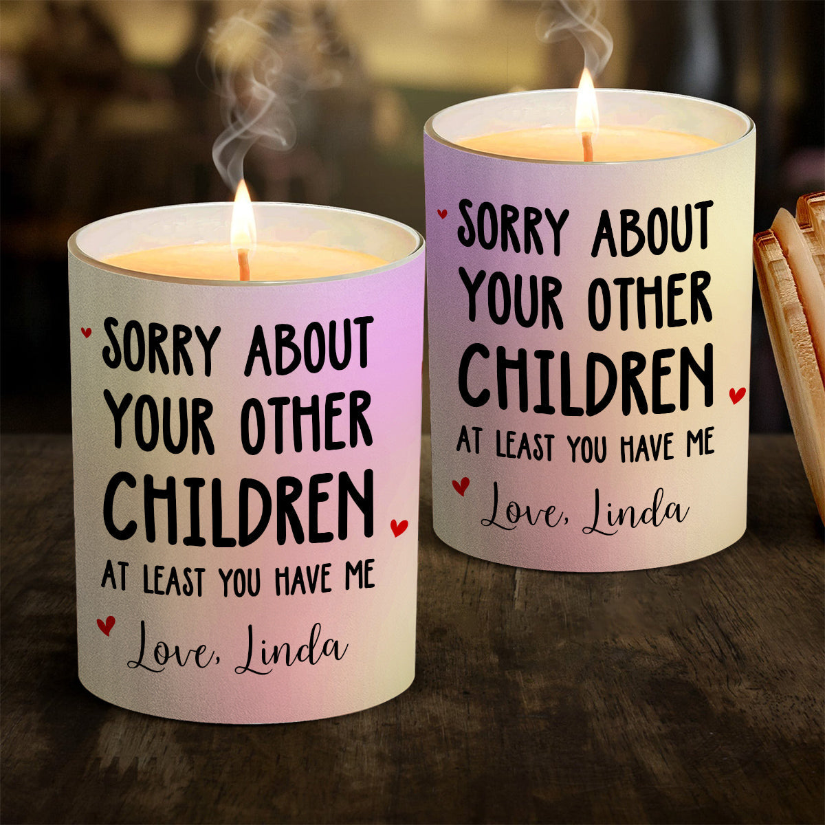 At Least - Personalized Custom Candle