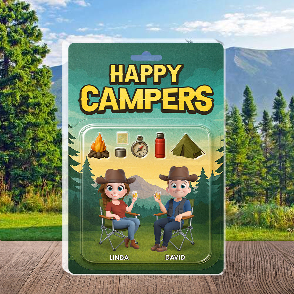 Happy Campers - Personalized Custom Acrylic Plaque
