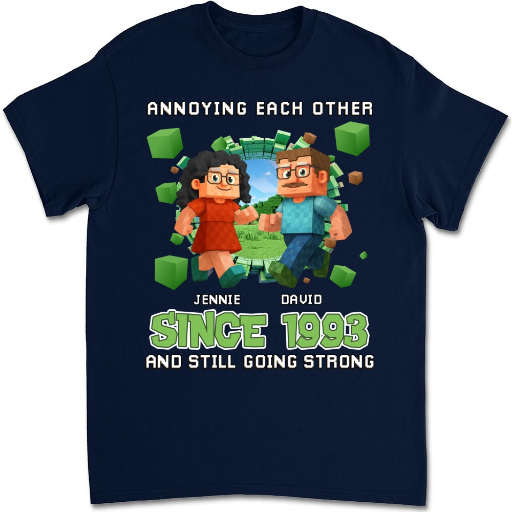 Couple Pixel - Personalized Custom Shirt