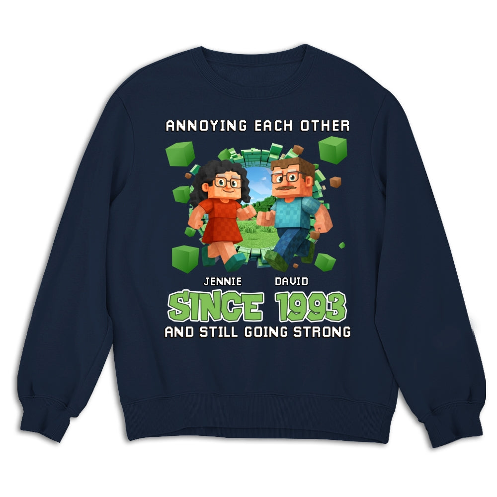 Couple Pixel - Personalized Custom Shirt