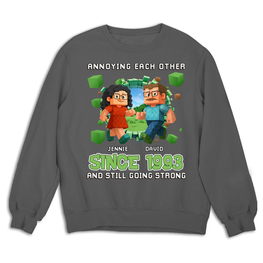 Couple Pixel - Personalized Custom Shirt