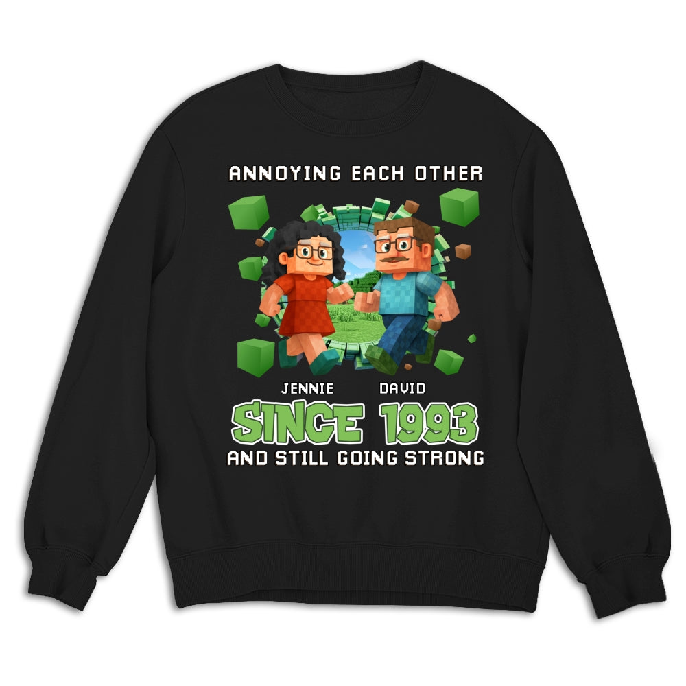 Couple Pixel - Personalized Custom Shirt