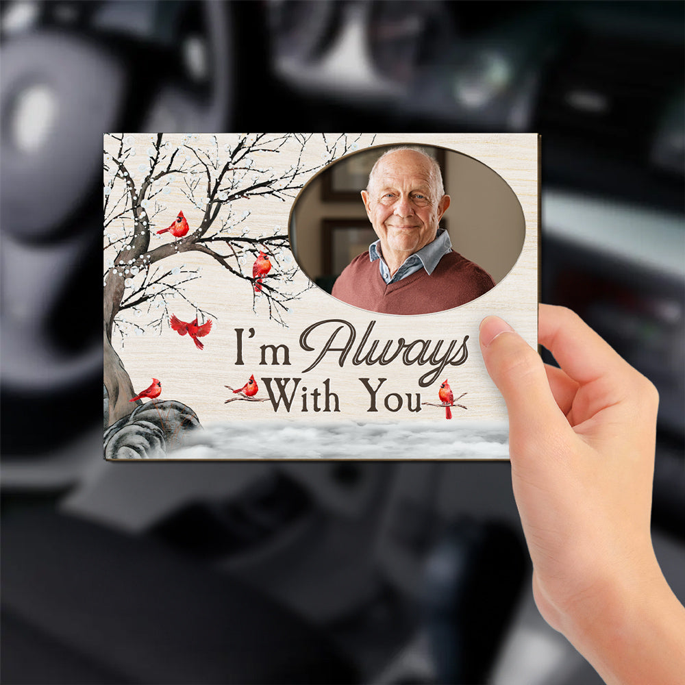 Always With You - Personalized Custom Car Visor Clip