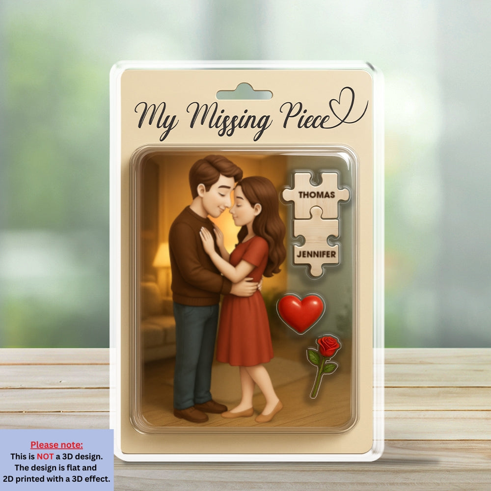 My Missing Piece - Personalized Custom Acrylic Plaque