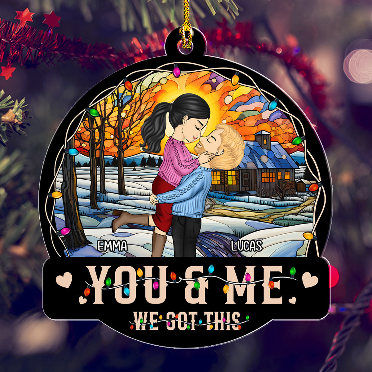 We Got This - Personalized Custom Acrylic Ornament