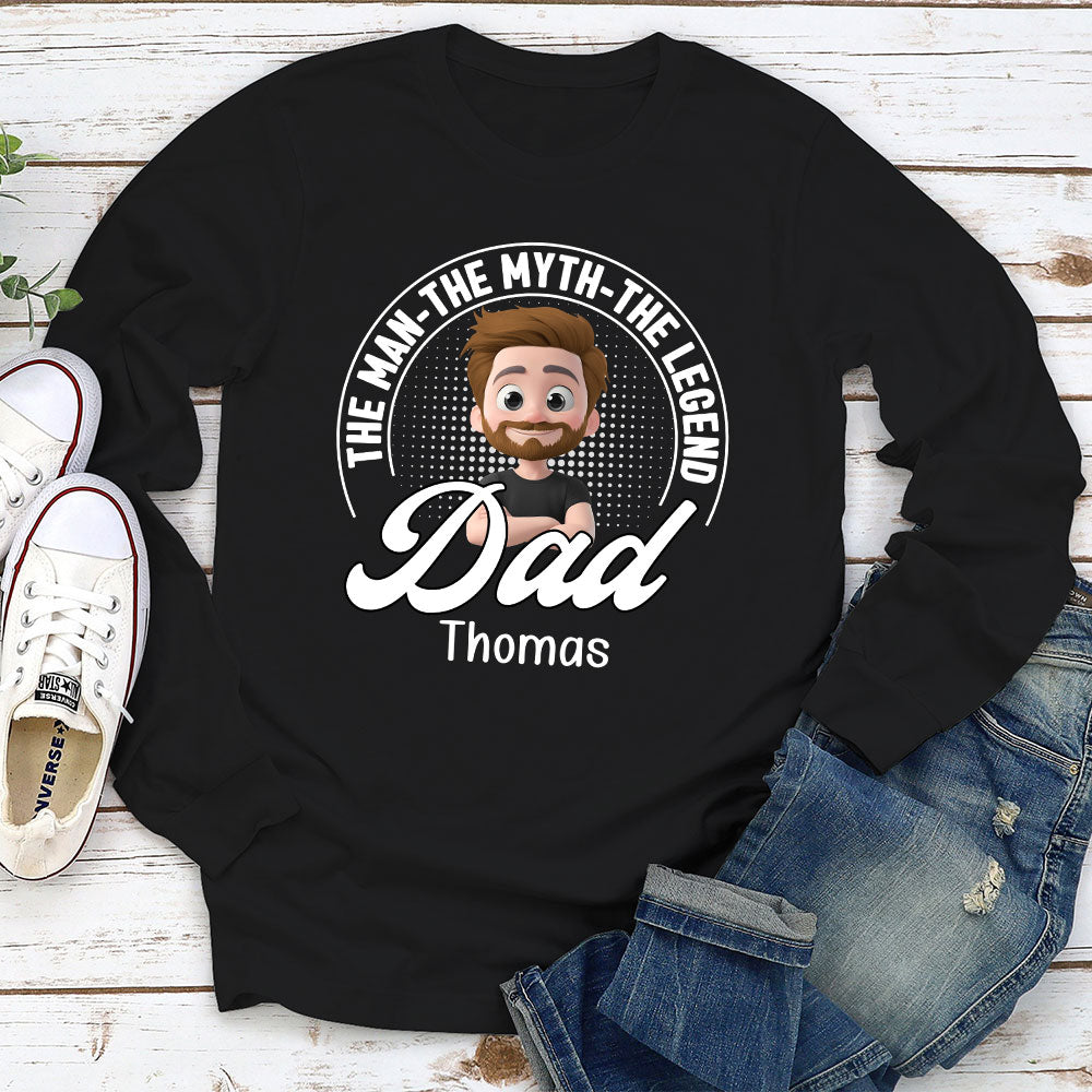 The Legend Dad - Personalized Custom Shirt