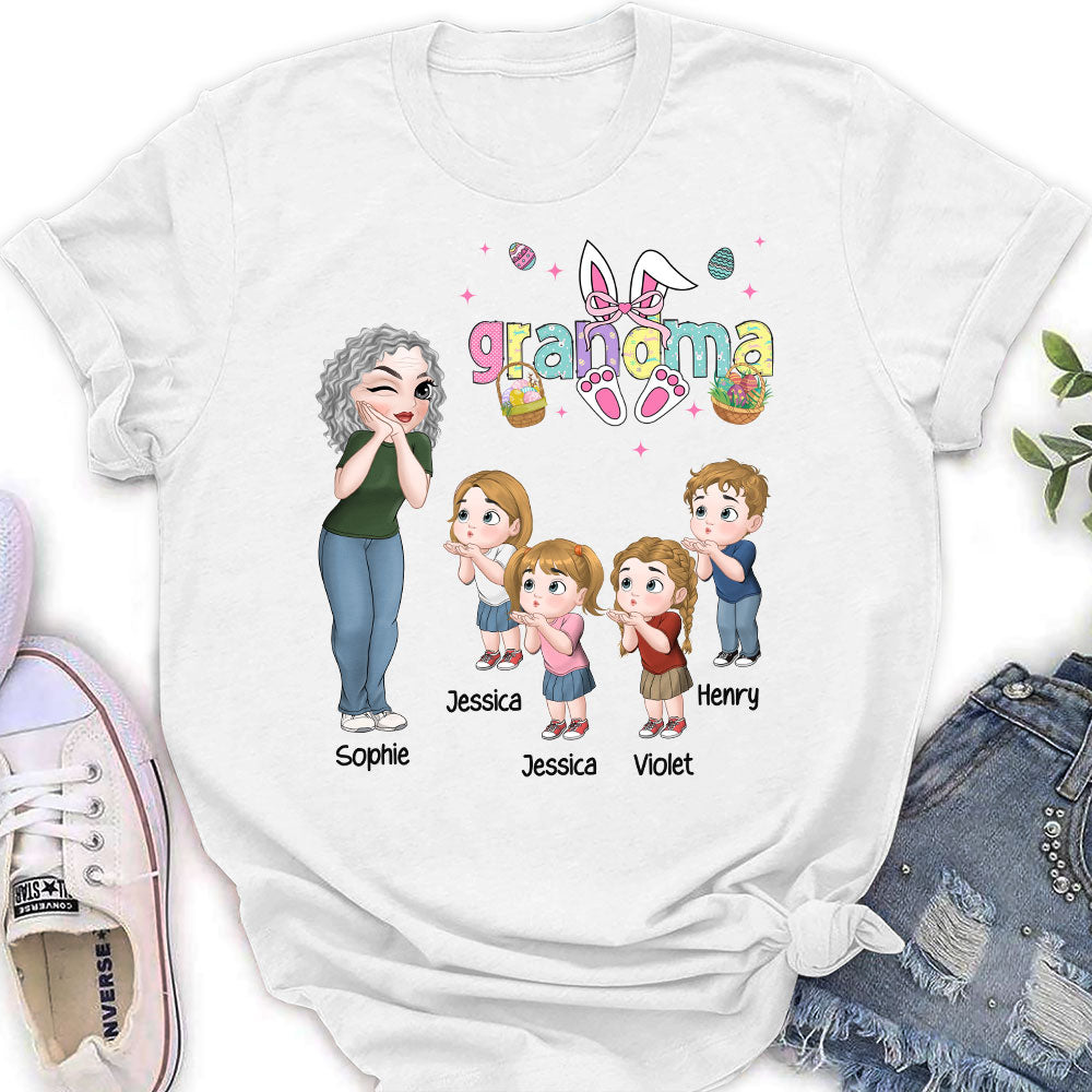 Mama Bunny Easter - Personalized Custom Shirt