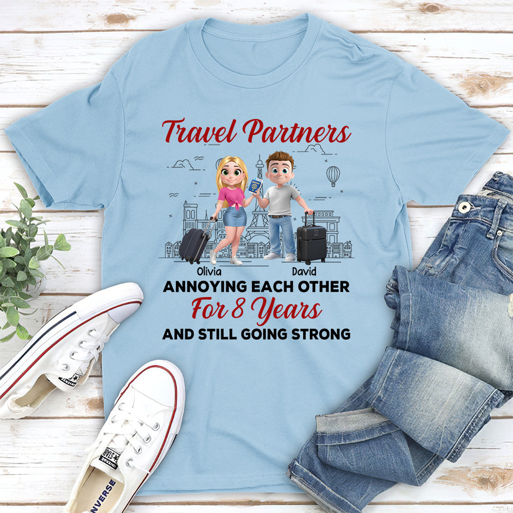 Travel Partners - Personalized Custom Shirt