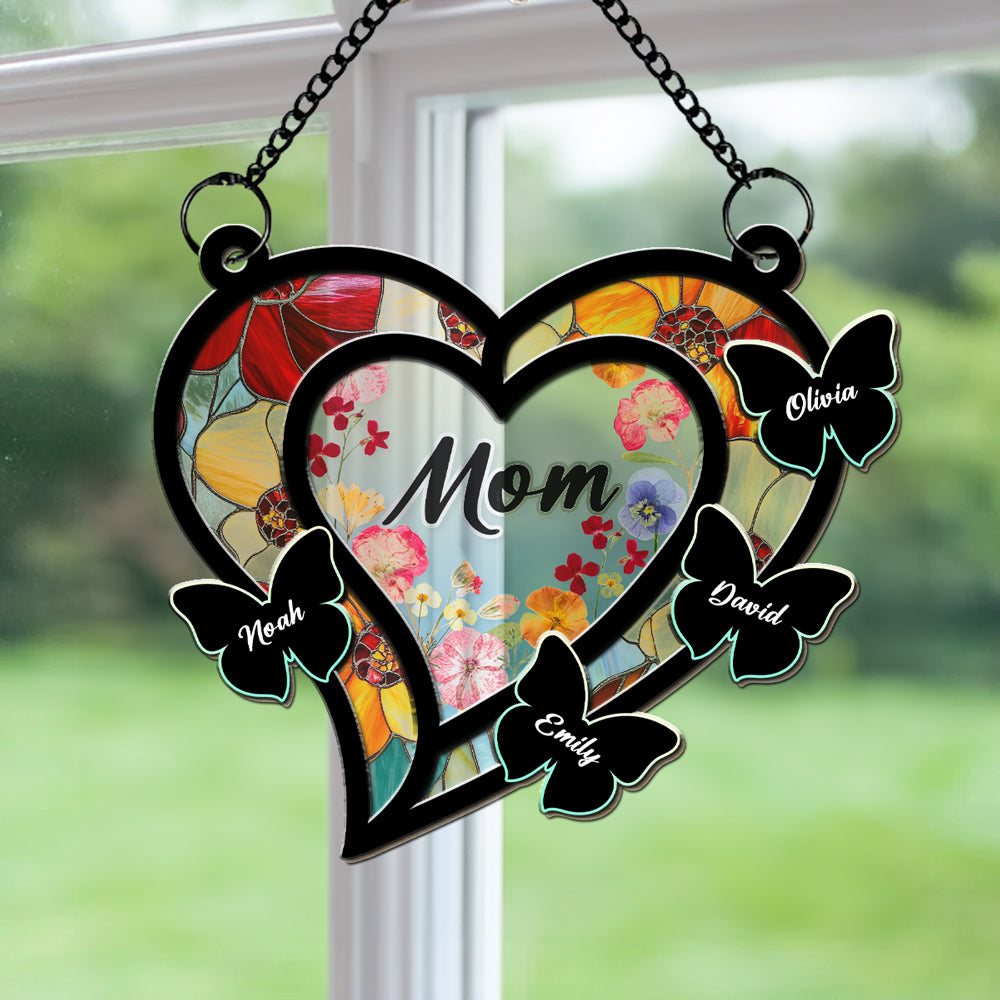A Suncatcher of Love - Personalized Custom Suncatcher