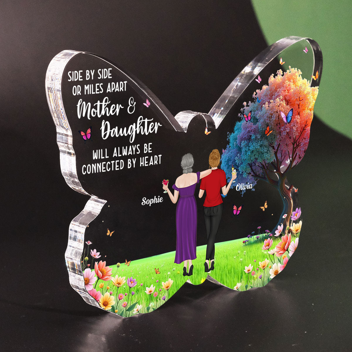 Side By Side - Personalized Custom Acrylic Plaque