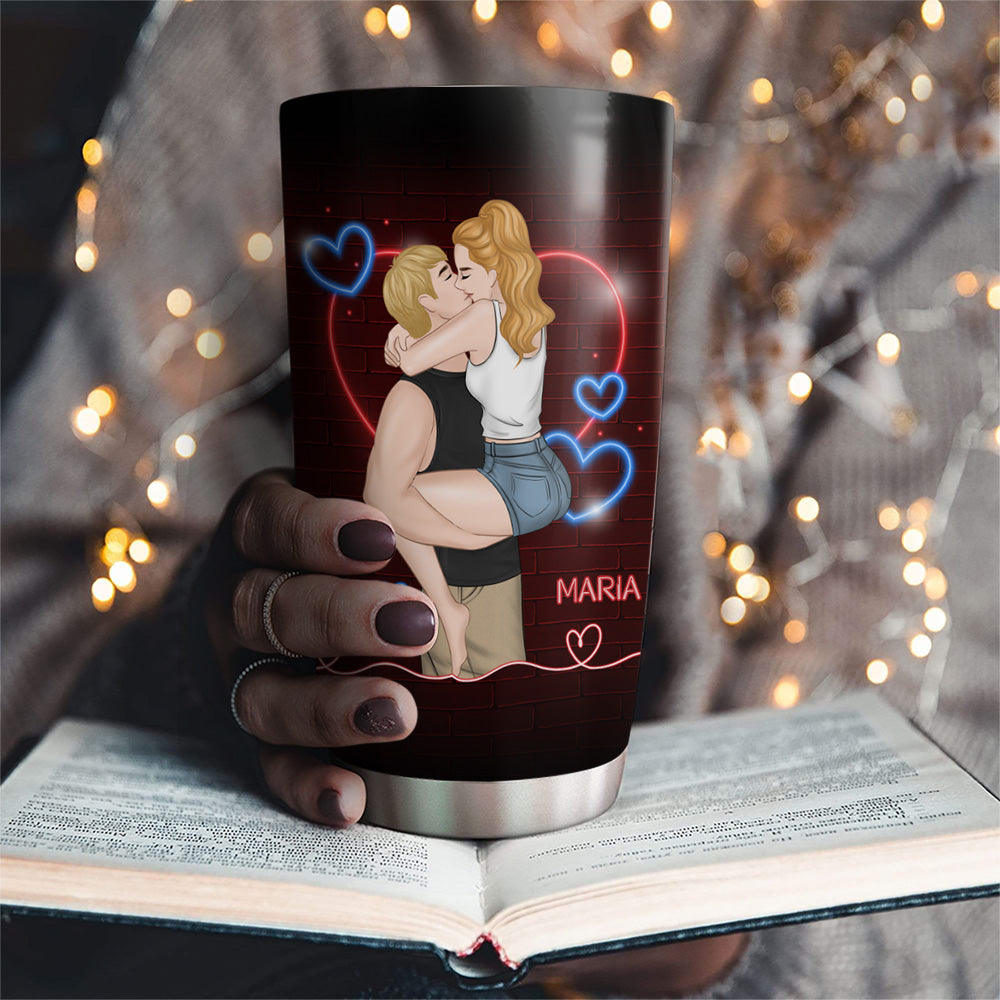 I Love You And Your Butt - Personalized Custom Tumbler