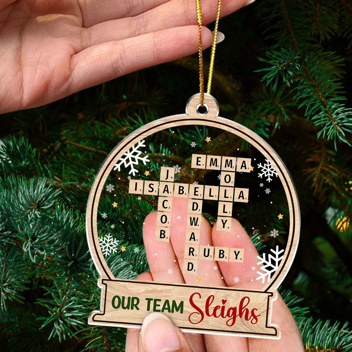 My Teammate - Personalized Custom Acrylic Ornament