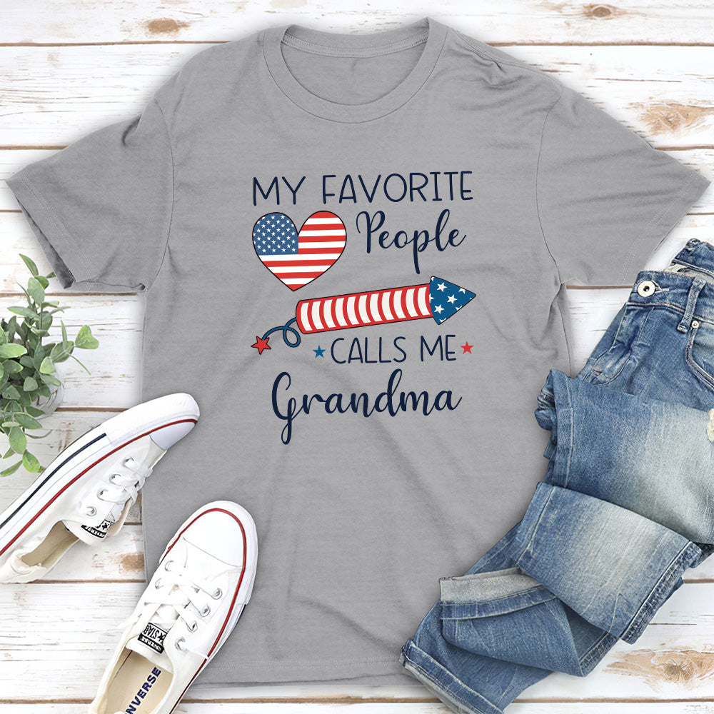 My Favorite People Calls Me Love - Personalized Custom Shirt