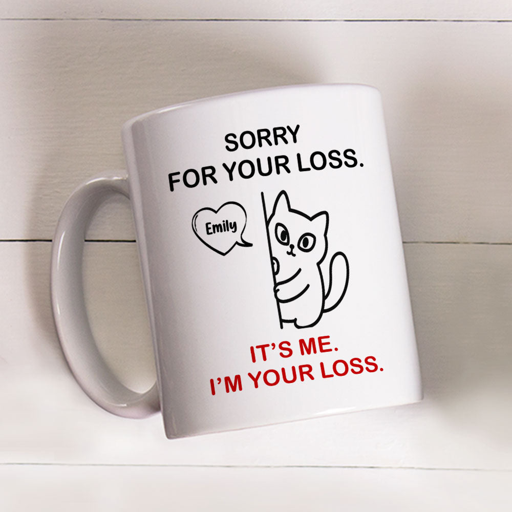 Look Who You Just Lost - Personalized Custom Coffee Mug