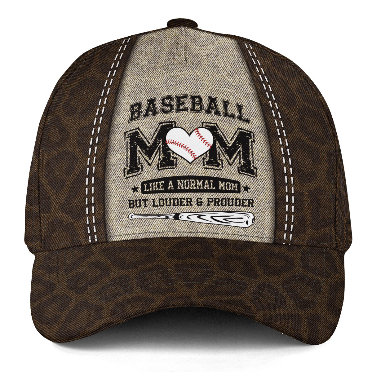 Baseball Mom Exceptionally Proud - Personalized Custom Classic Cap