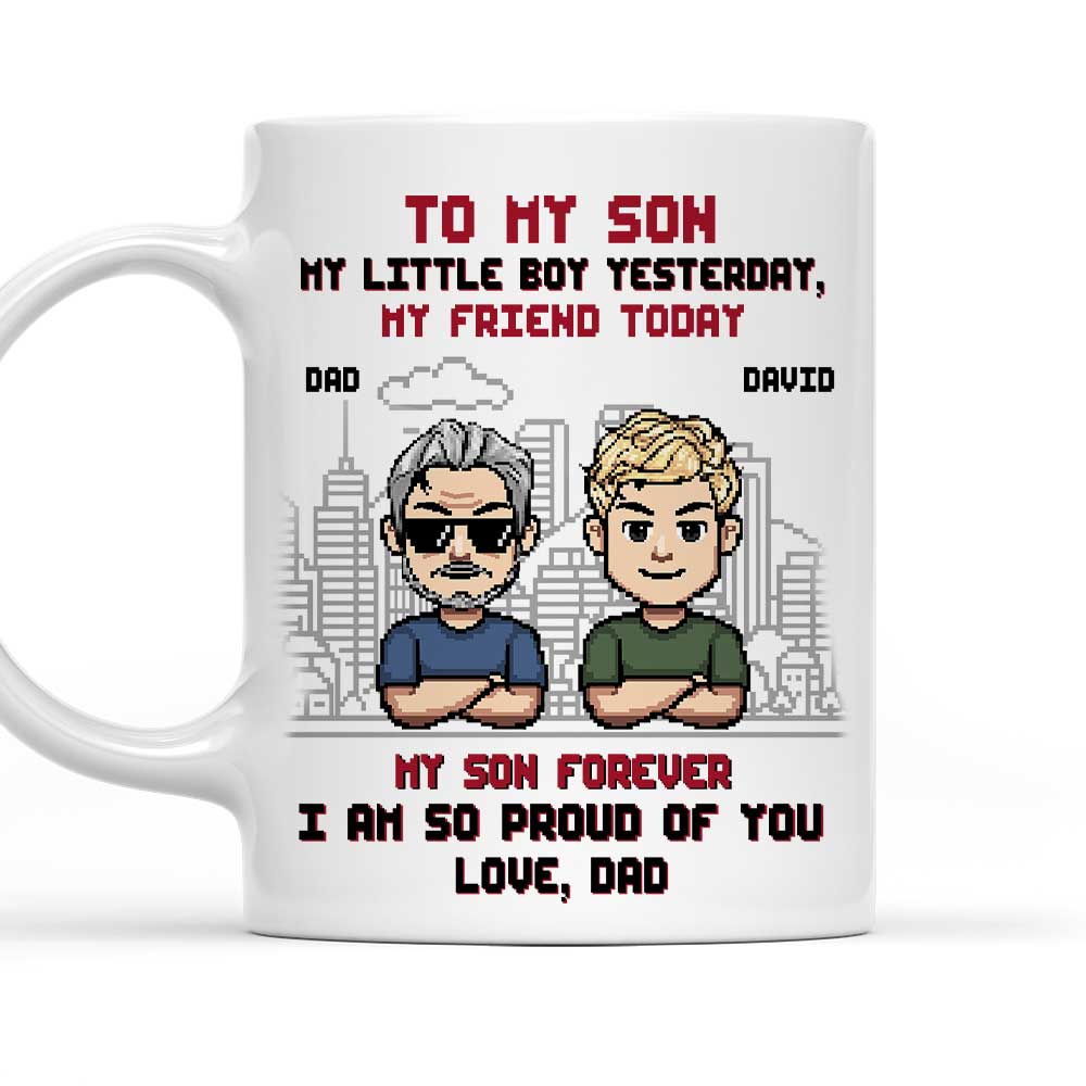 Always My Baby My Hero - Personalized Custom Coffee Mug
