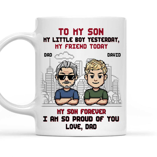 Always My Baby My Hero - Personalized Custom Coffee Mug