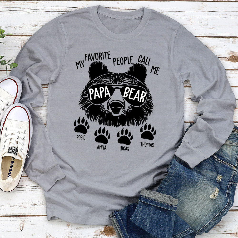 They Call Me Papa - Personalized Custom Shirt