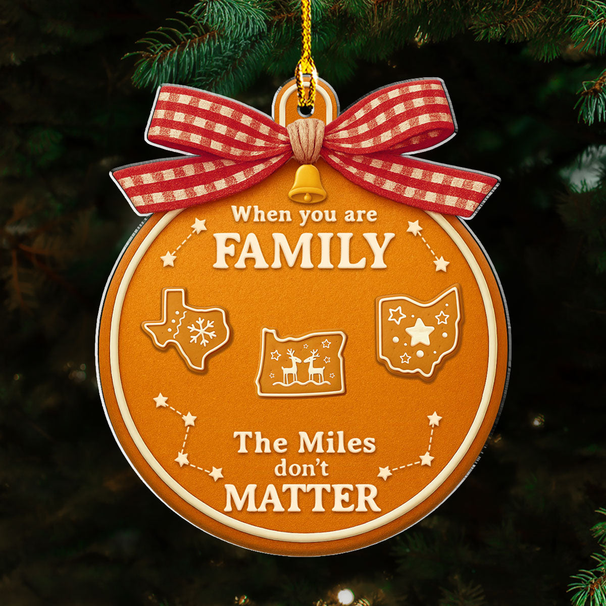 The Miles - Personalized Custom Acrylic Ornament