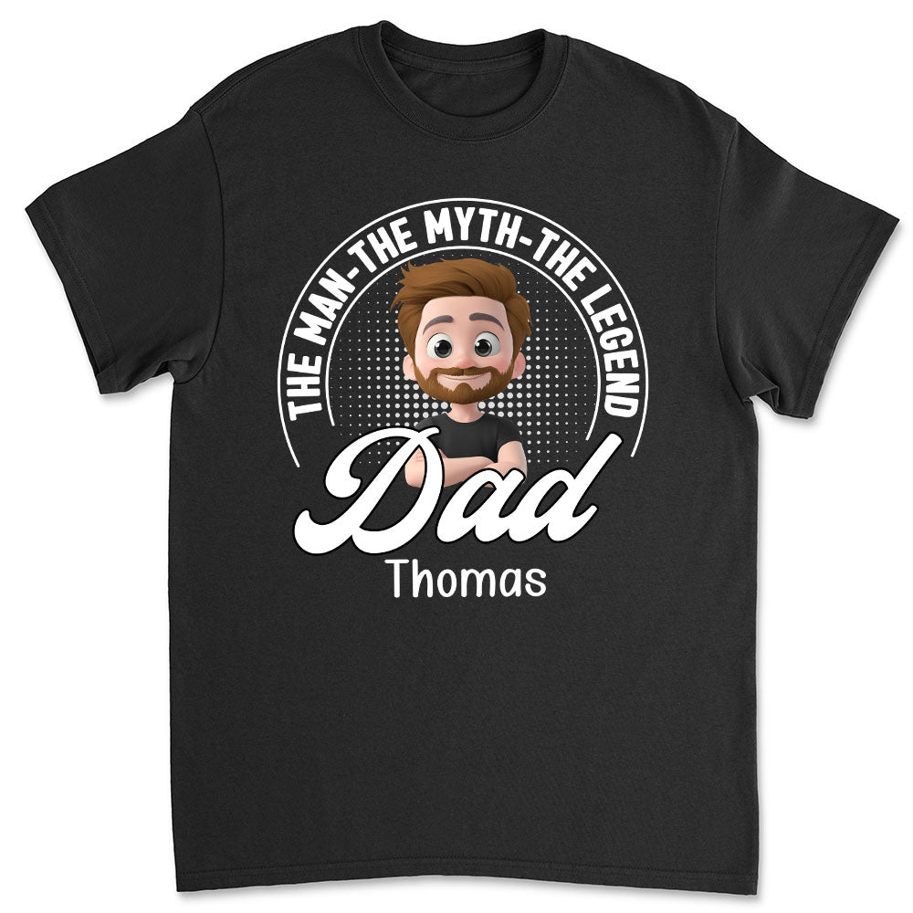 The Legend Dad - Personalized Custom Shirt