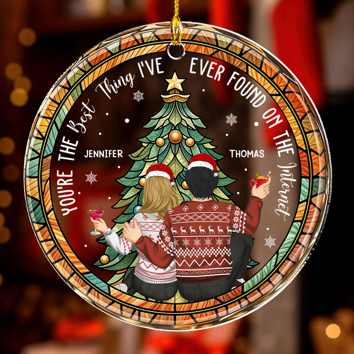 You Are The Only One I Want To Annoy Christmas - Personalized Custom Acrylic Ornament