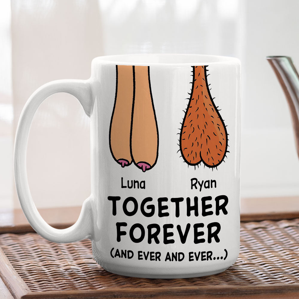 Together Forever - Personalized Custom Coffee Mug
