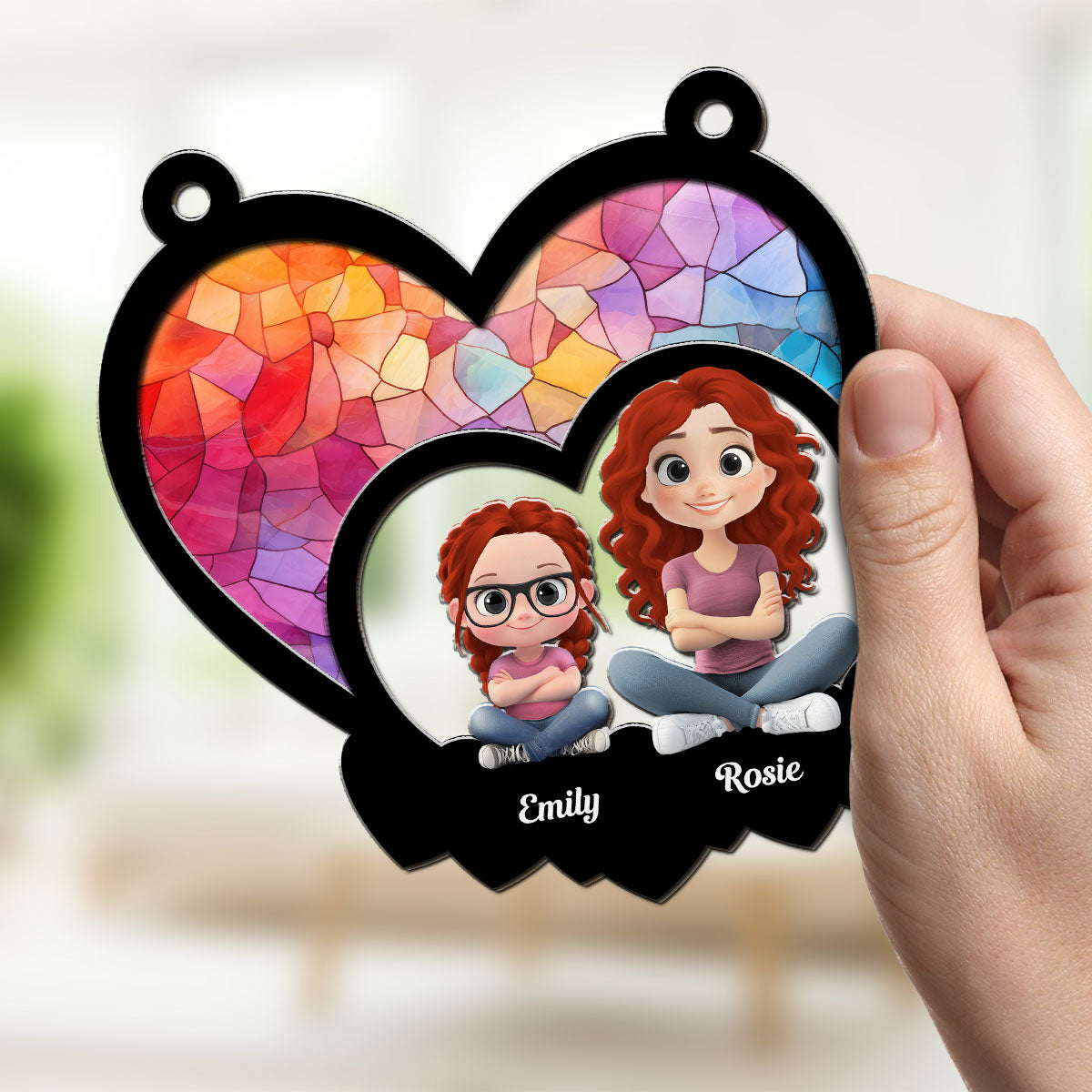 Forever Together - Personalized Custom Suncatcher