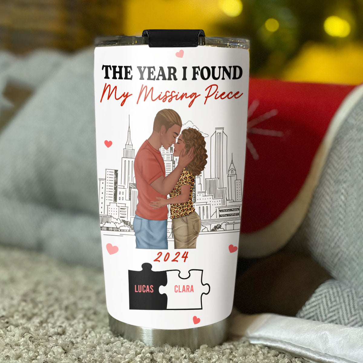 The Year I Found My Perfect Lover - Personalized Custom Tumbler