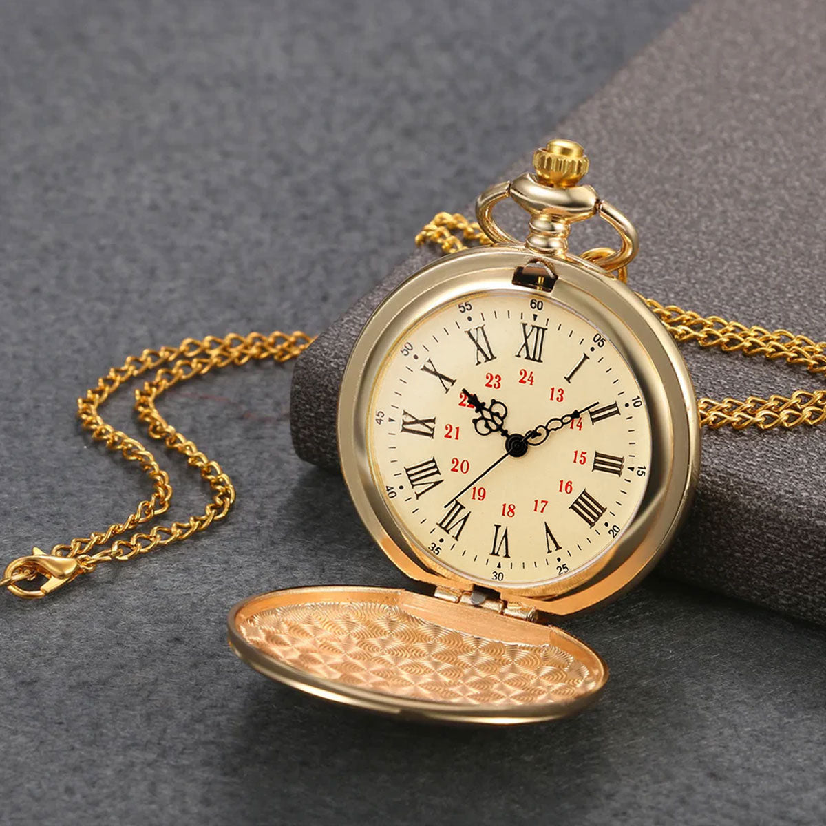 Never Forget That I Love You -  Personalized Custom Pocket Watch