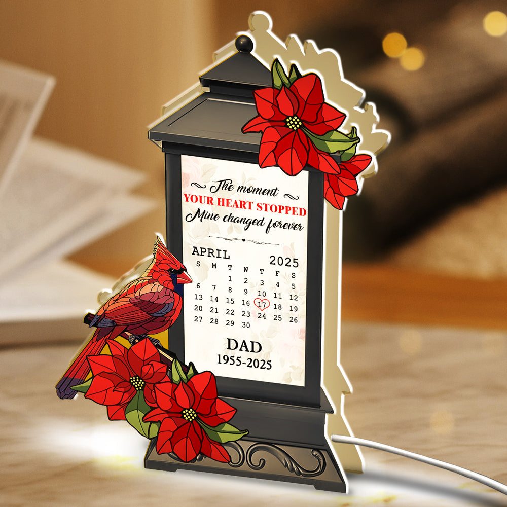 The Moment - Personalized Custom Light Box