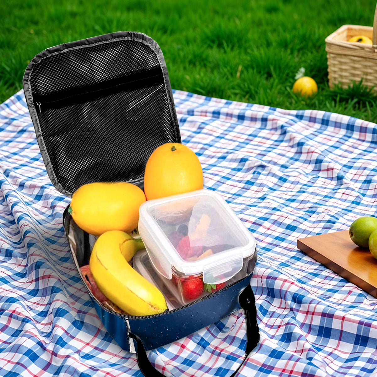 The Best Memories Are Made Camping - Personalized Custom Insulated Lunch Bag