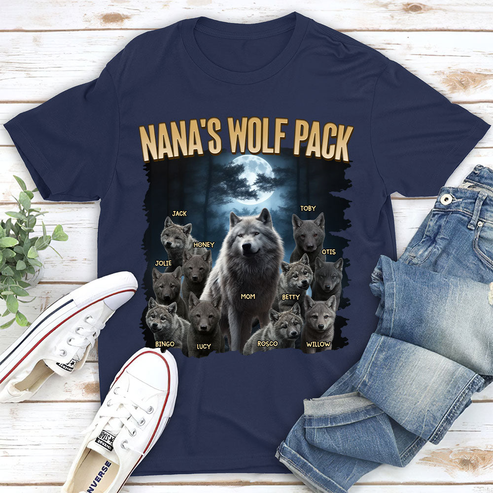 Mama Wolf Pack - Personalized Custom Shirt