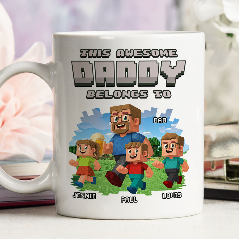 Crafted With Love - Personalized Custom Coffee Mug