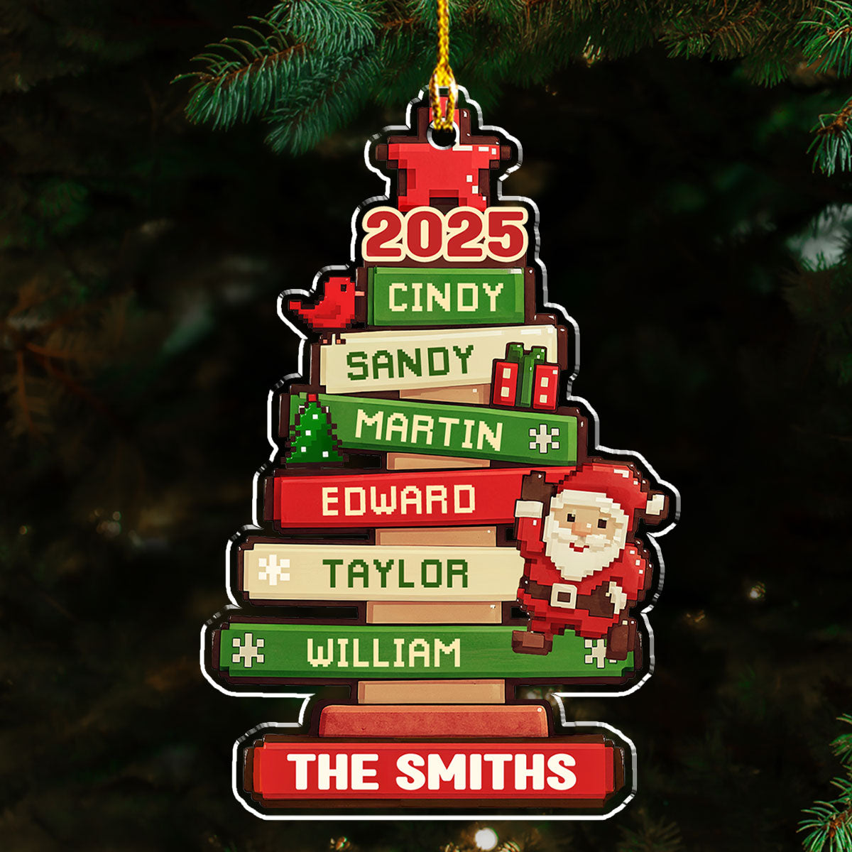 Snow Season - Personalized Custom Acrylic Ornament