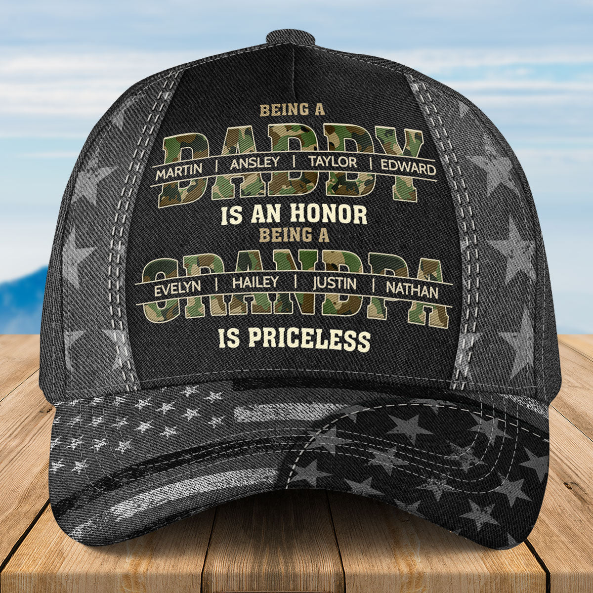 Being Priceless - Personalized Classic Cap