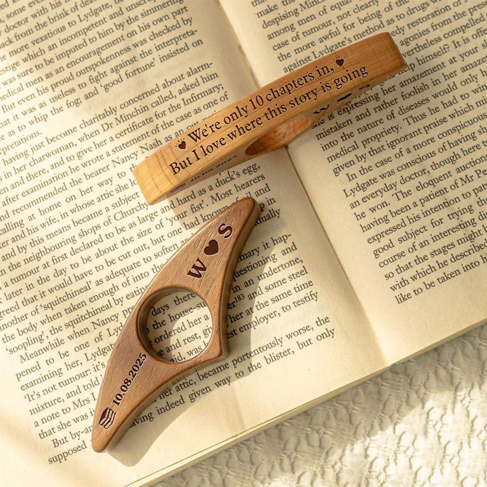 Just One More Chapter - Personalized Custom Book Page Holder