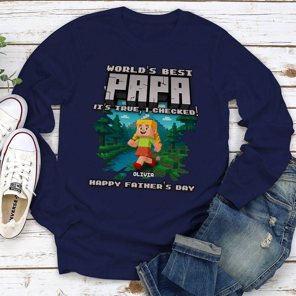 World Best Grandpa - Personalized Custom Shirt