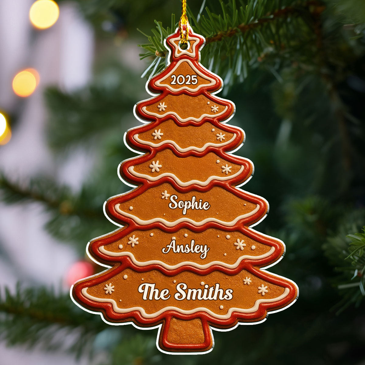Holiday Season - Personalized Custom Acrylic Ornament