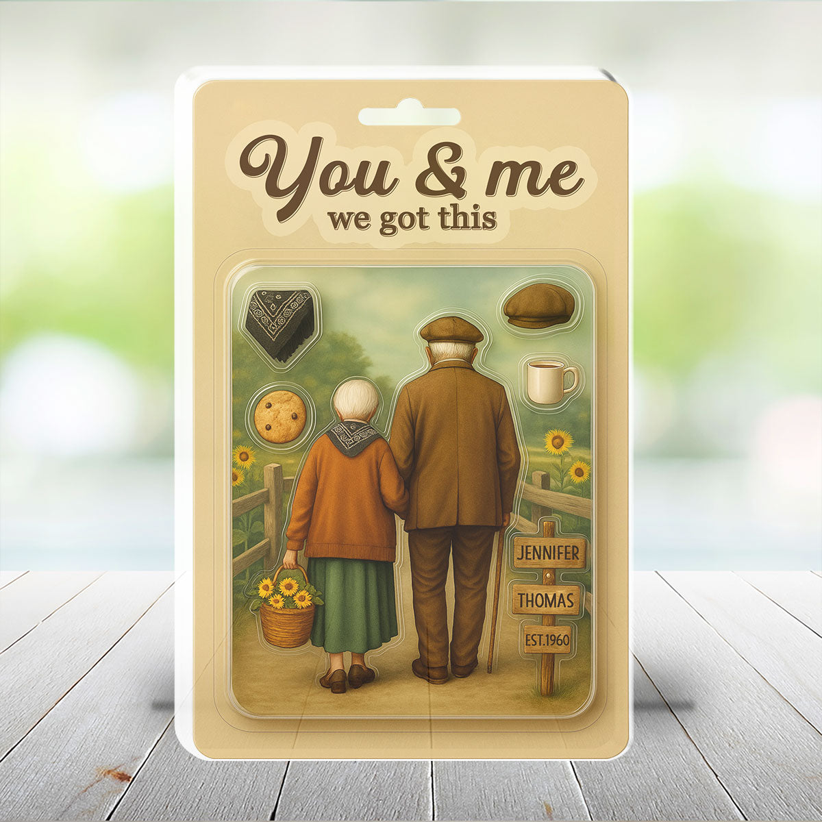 You And Me We Got This - Personalized Custom Acrylic Plaque
