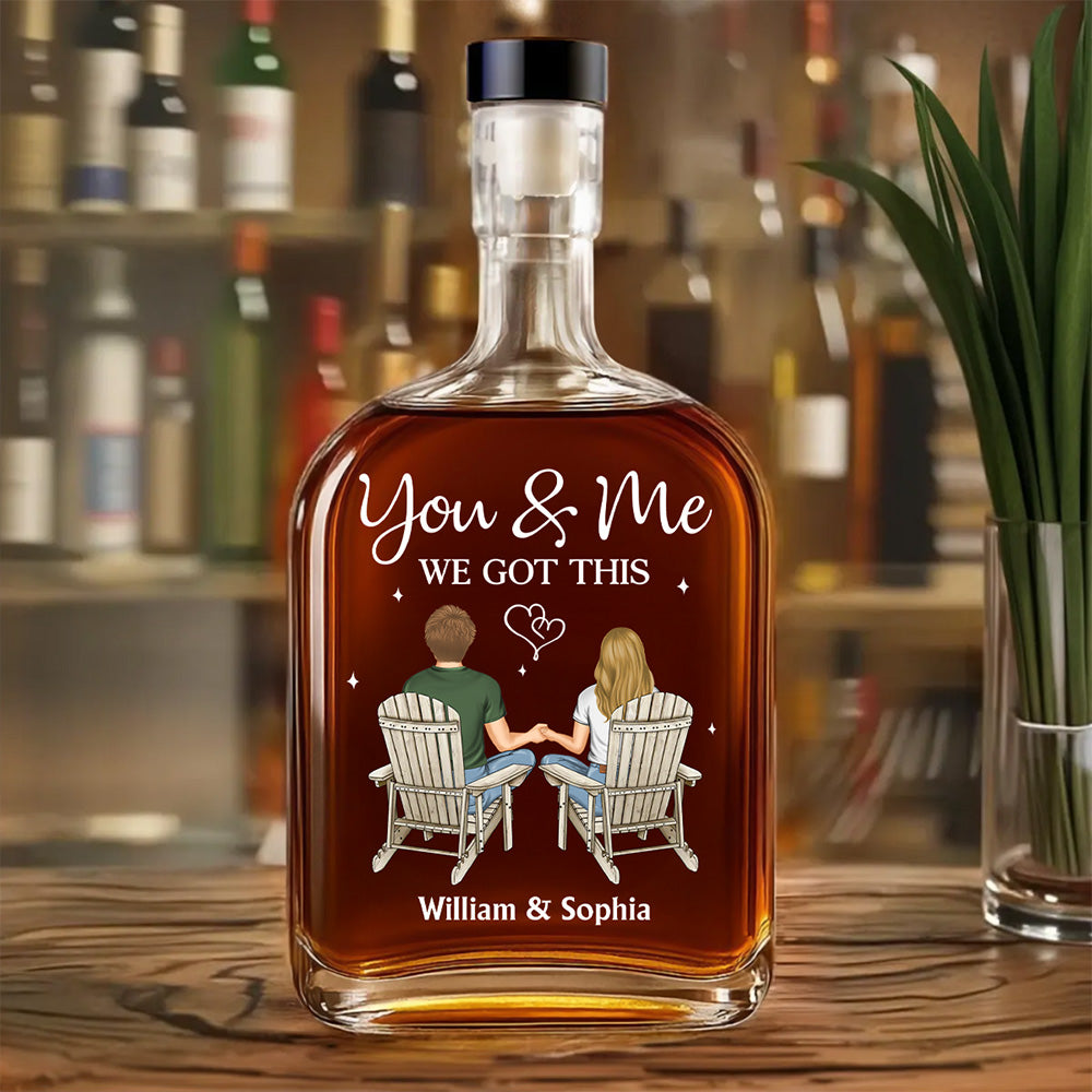 We Got This - Personalized Custom Spirits Decanter