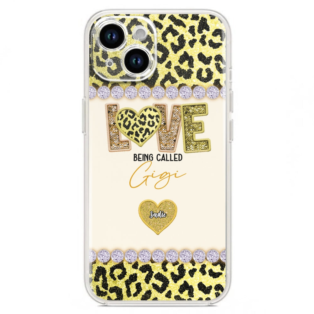 Love Being Called Grandma Version 2 -  Personalized Custom Phone Case