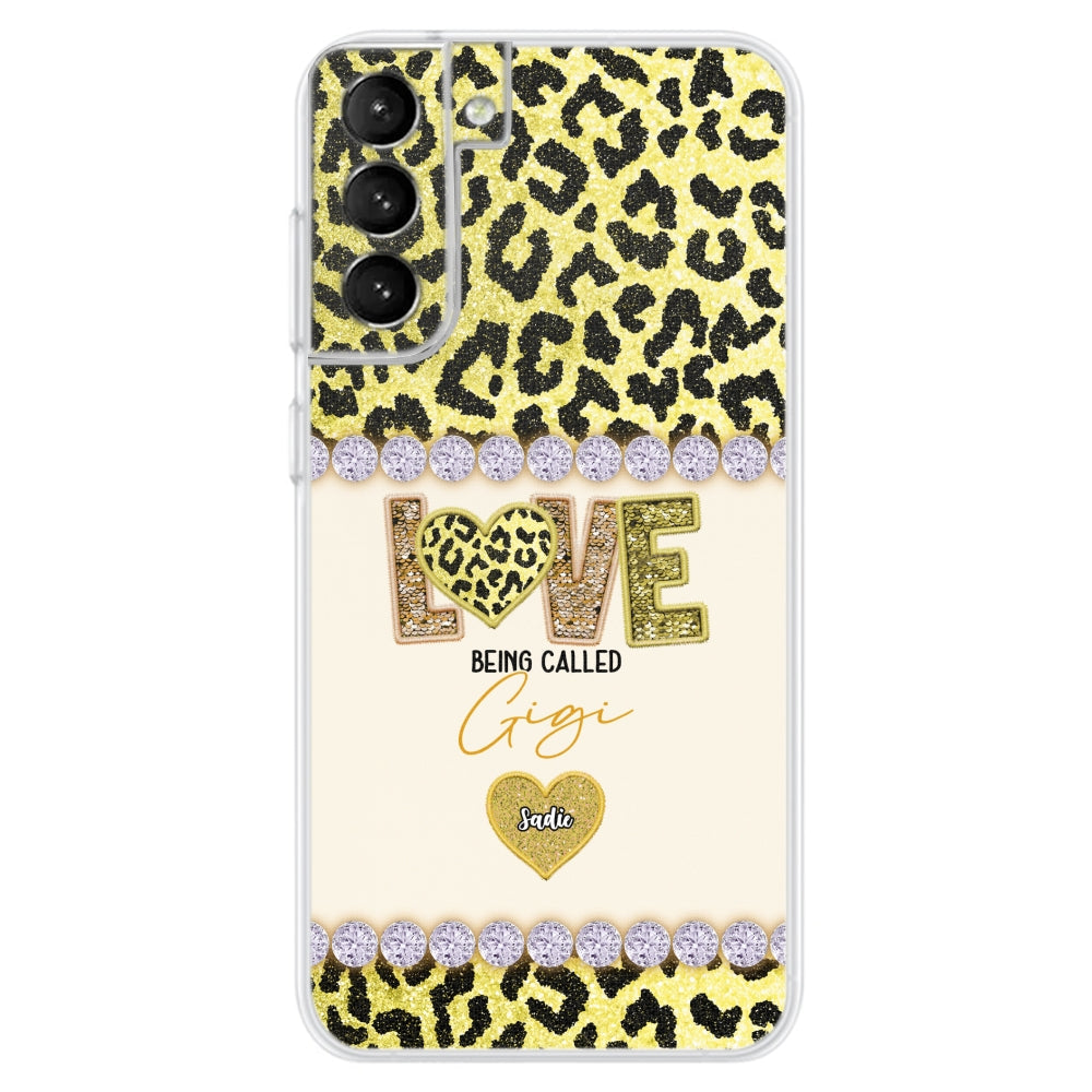 Love Being Called Grandma Version 2 -  Personalized Custom Phone Case