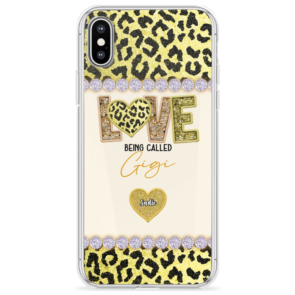 Love Being Called Grandma Version 2 -  Personalized Custom Phone Case