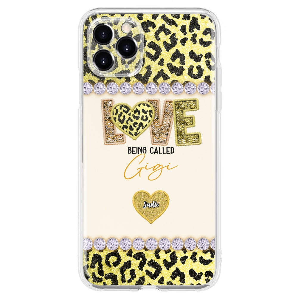 Love Being Called Grandma Version 2 -  Personalized Custom Phone Case