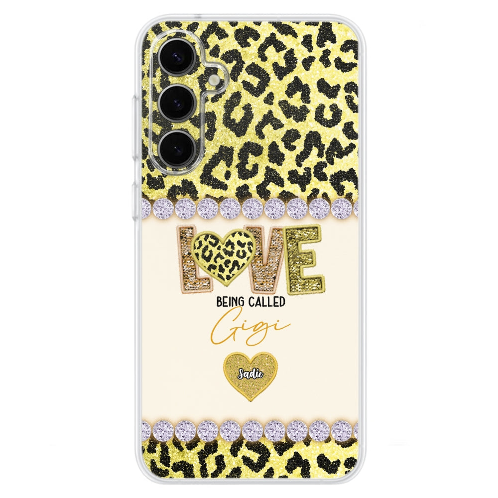 Love Being Called Grandma Version 2 -  Personalized Custom Phone Case